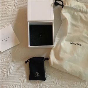 Mejuri Single Mini Hoop 14k Yellow Gold